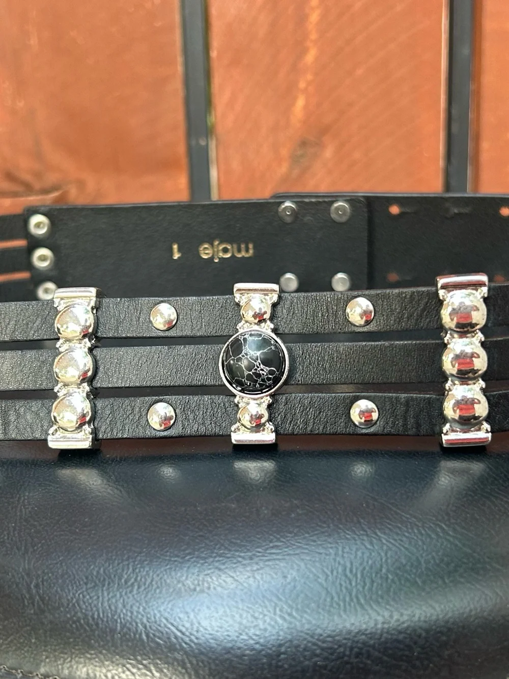 NWT Maje Amino leather Belt size 1/Small